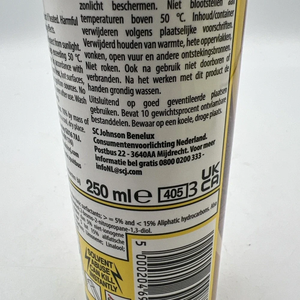 3 New Pledge Expert Care Wood Polish Spray‎ Classic 250ml / 8.45 fl oz UK Import